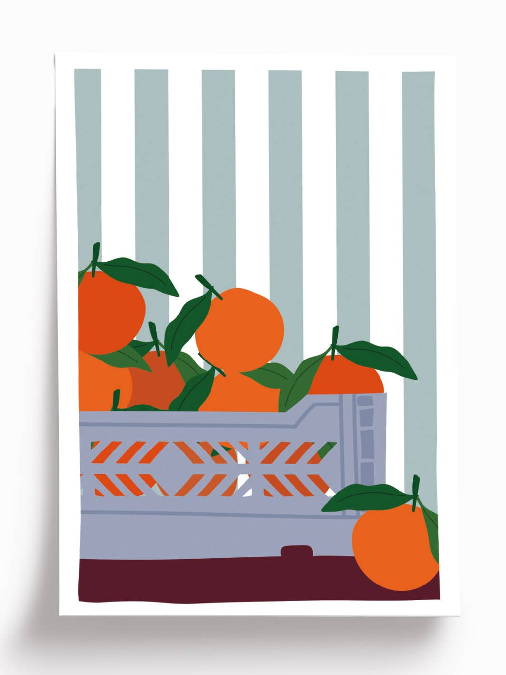 AFFICHE MANDARINES - A5