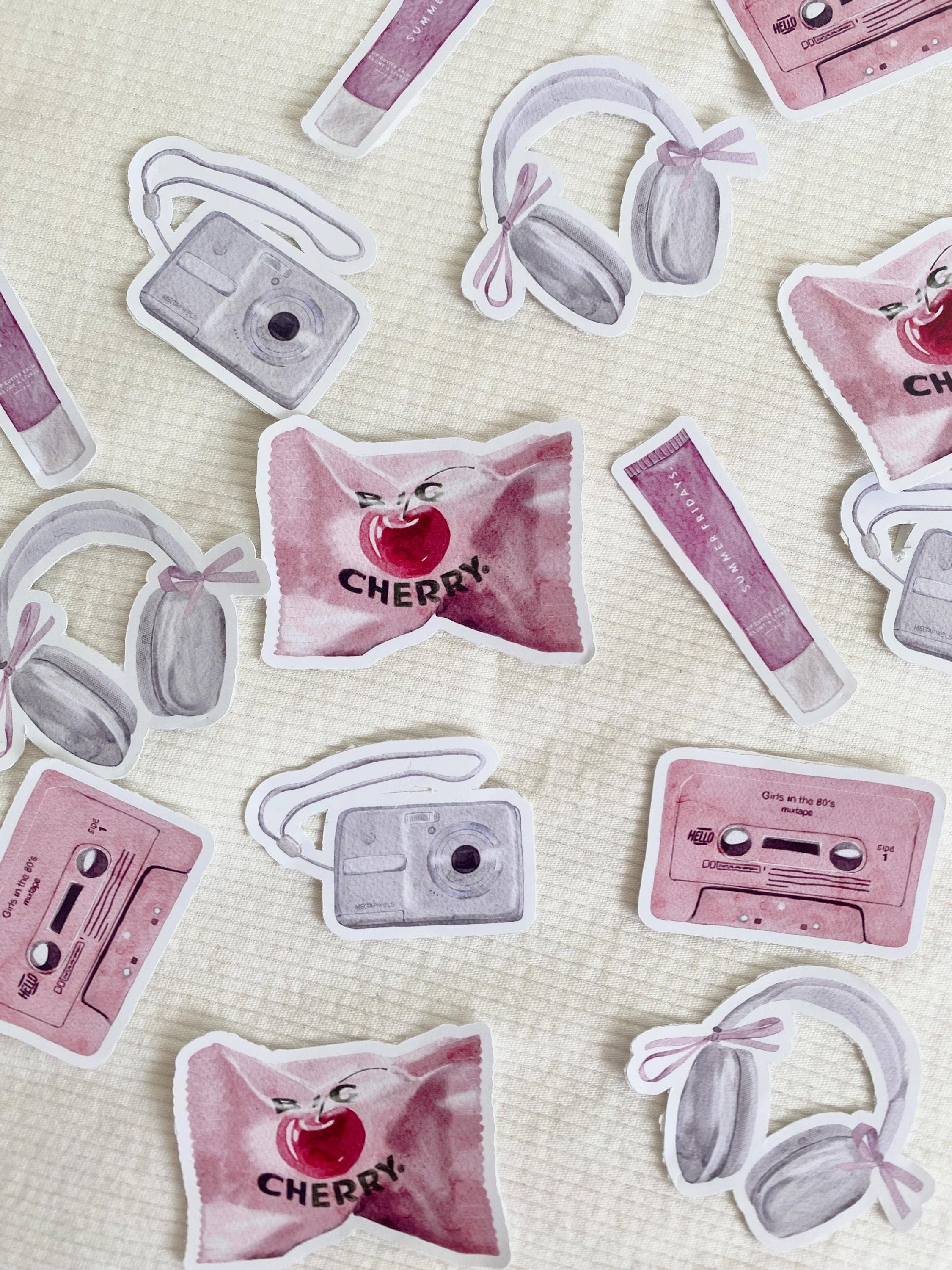 Pack 5 stickers - it girl - Studio Louja