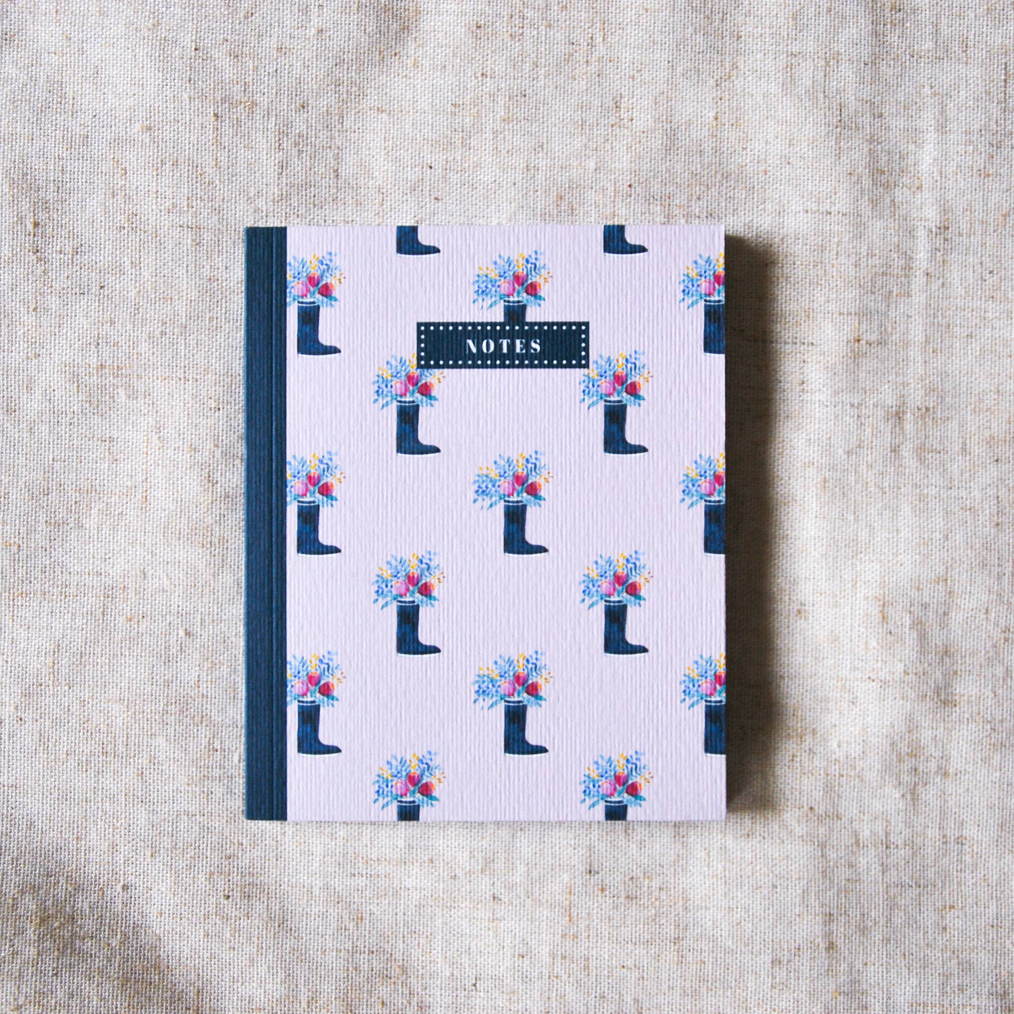 Petit Carnet - La Botte Poétique 🌸 - Bleu coquille