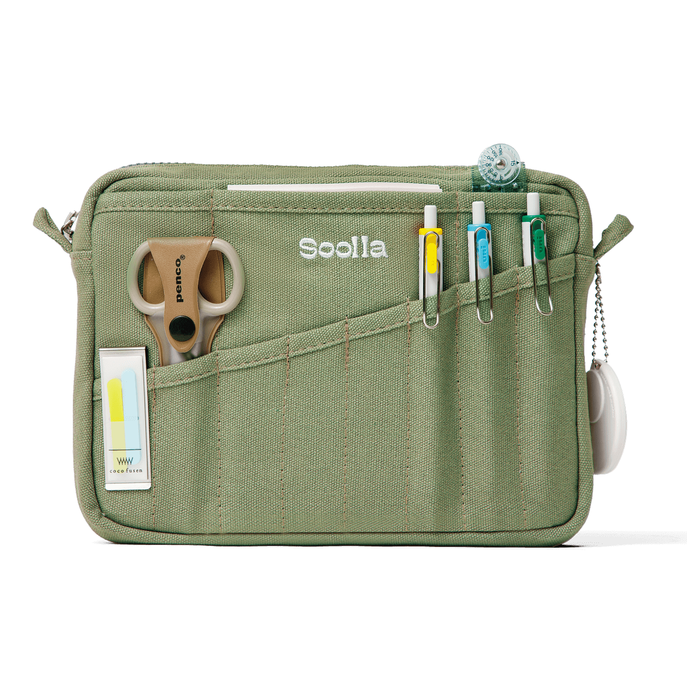 Trousse Soolla® Studio — rose bleu style années 80