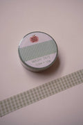 Washi Tape - vichy vert - Nany Craft Shop
