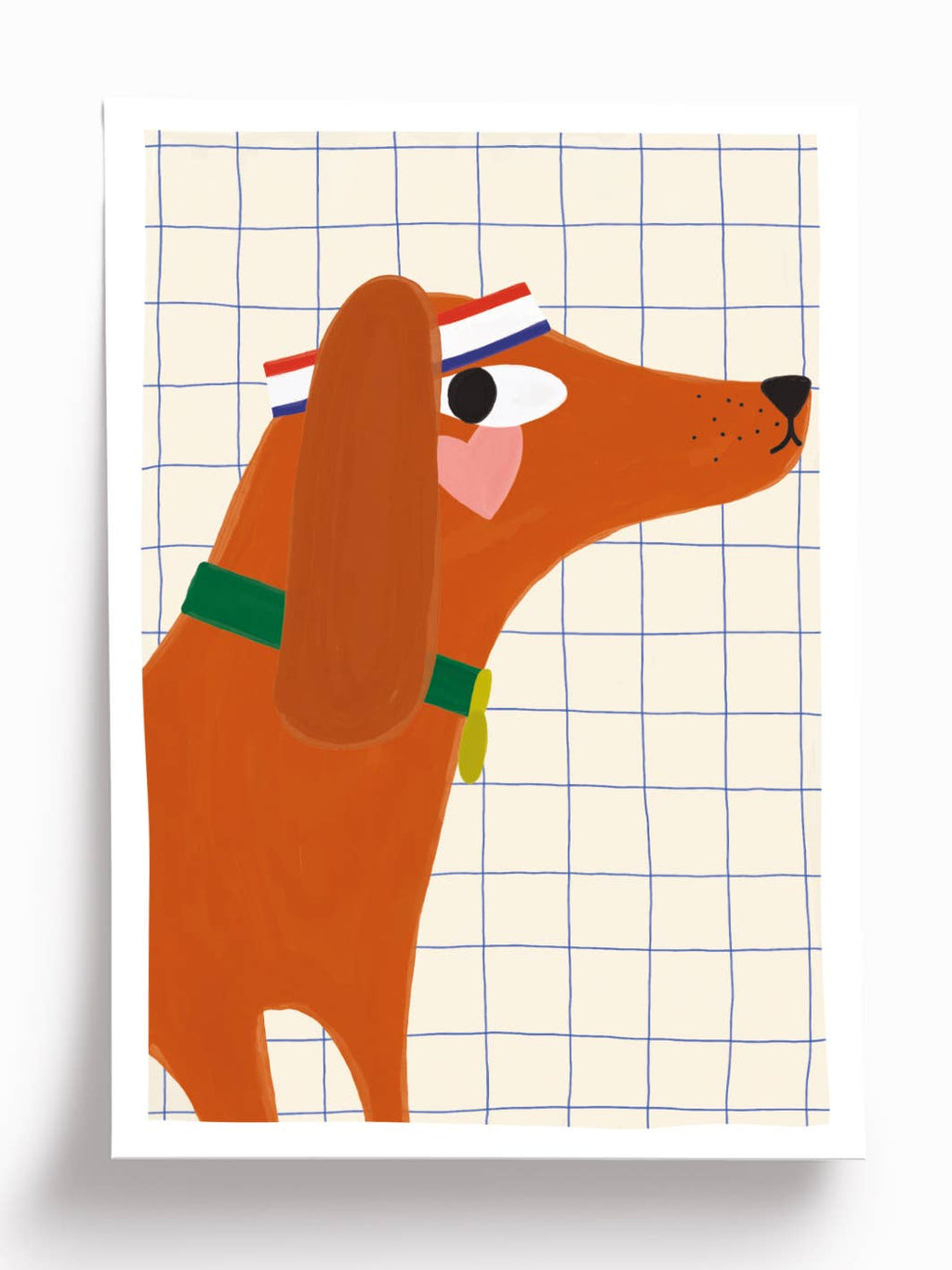 Art Print A4 – BOB – Illustration graphique colorée