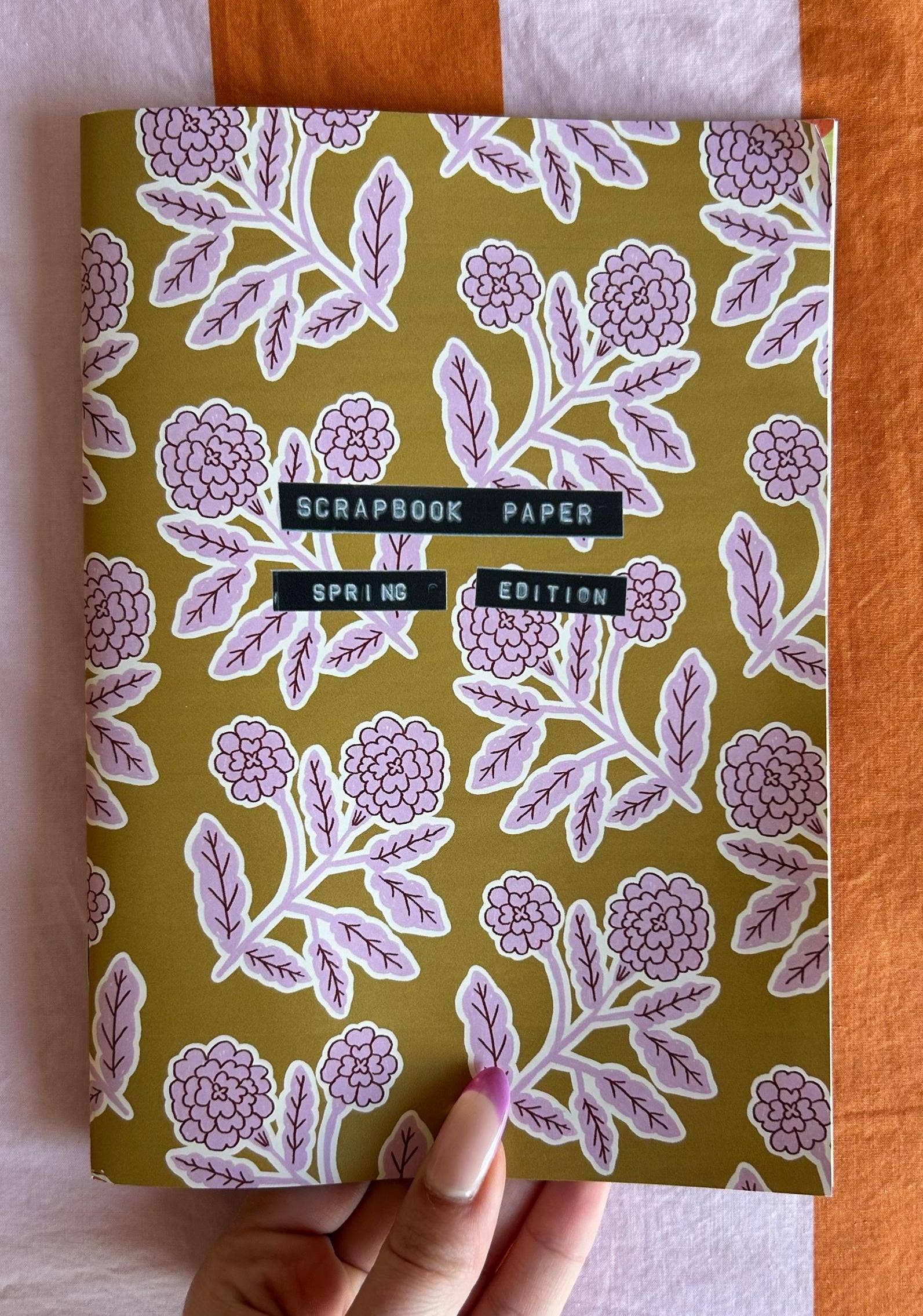 Scrapbook paper - spring edition 🦋 - Nany Craft Shop