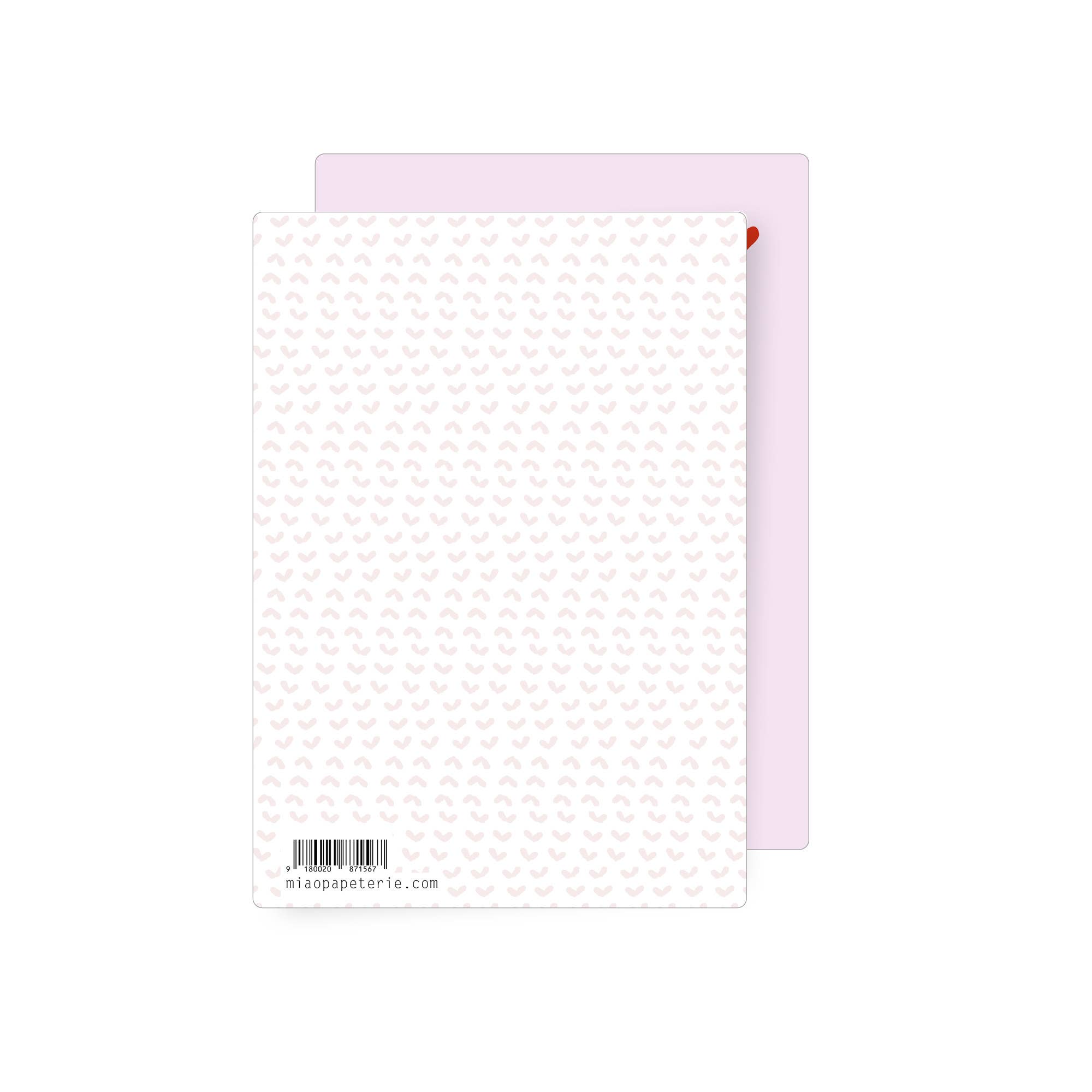 Catlady | carte postale: Avec enveloppe et couverture en cellophane