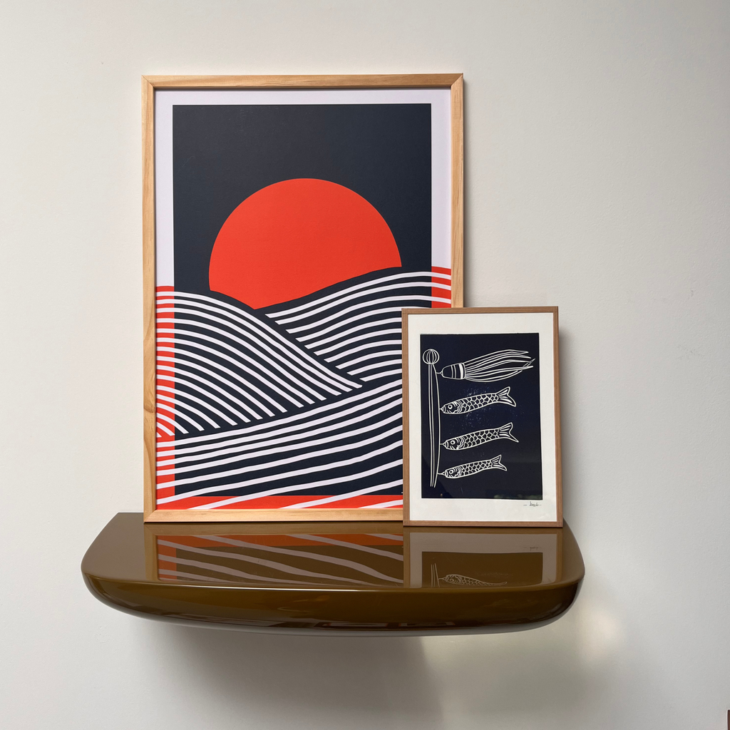 Affiche « Coucher de soleil »: A3 | L29,7 x H42 cm