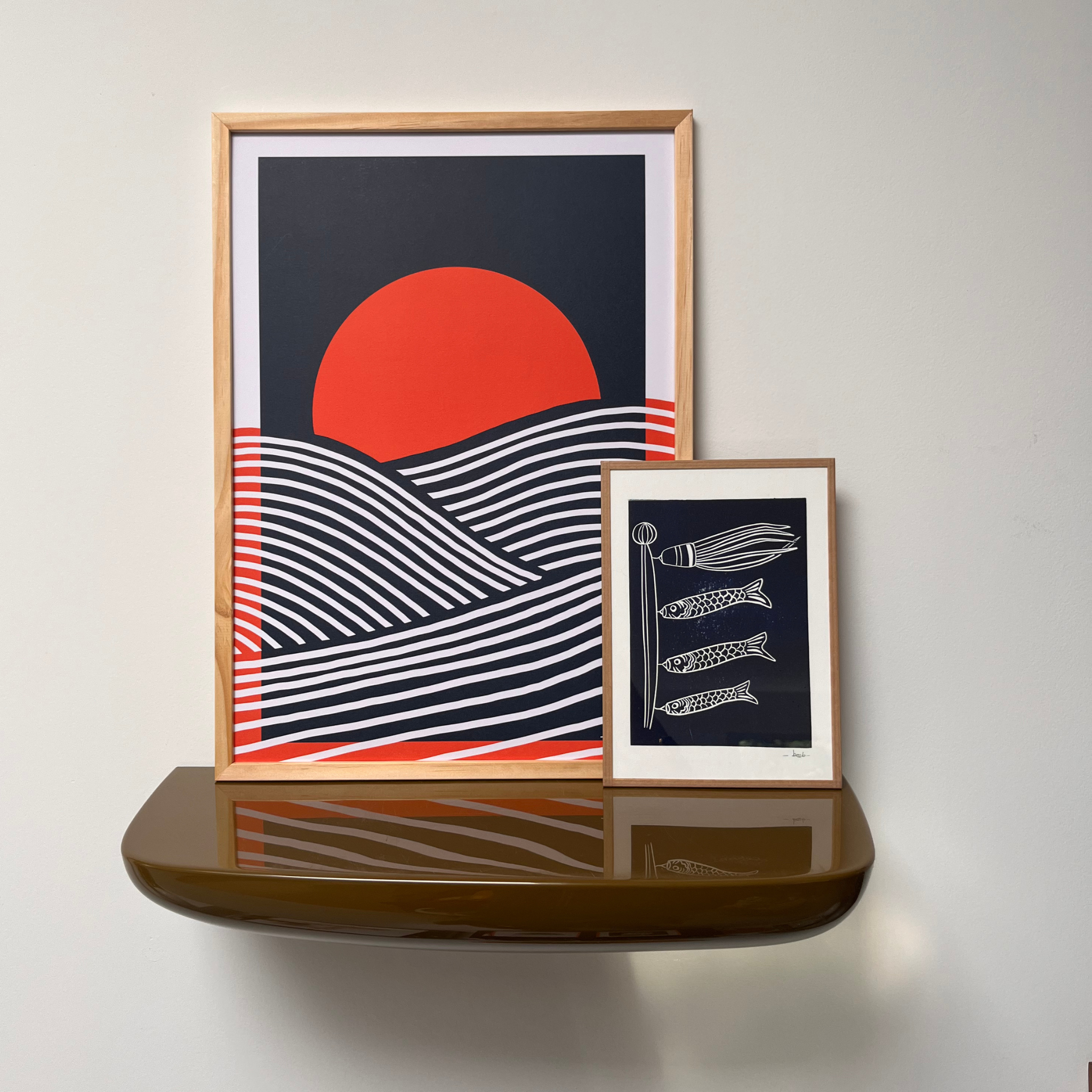 Affiche « Coucher de soleil »: A3 | L29,7 x H42 cm