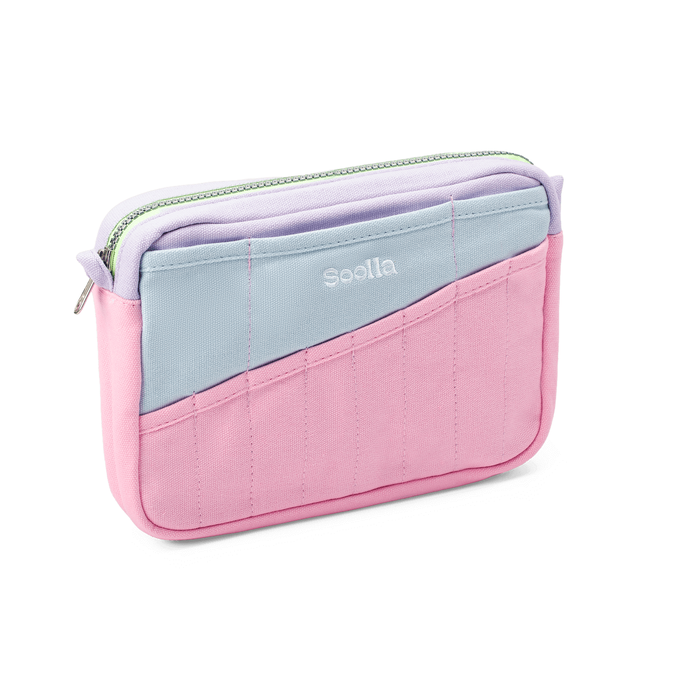 Trousse Soolla® Studio — rose bleu style années 80