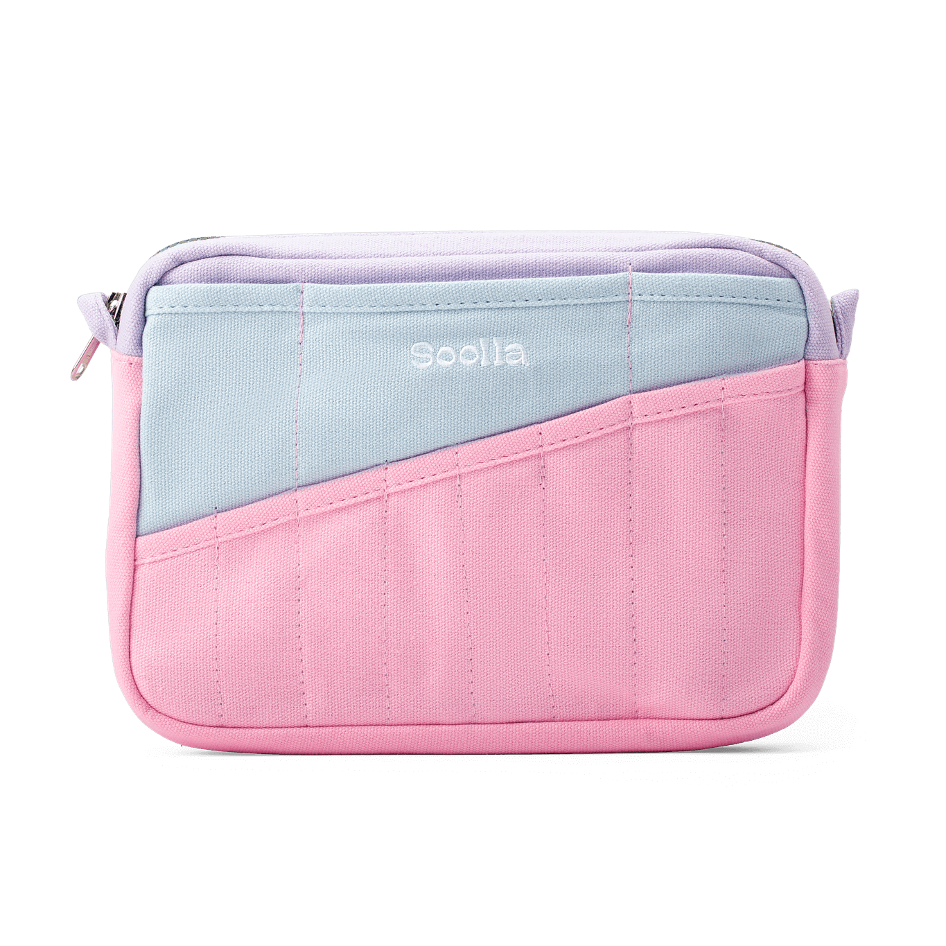 Trousse Soolla® Studio — rose bleu style années 80