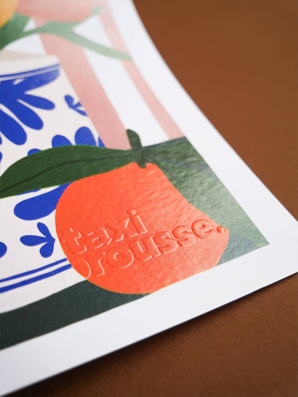 Art Print A5 – COQUELICOTS – Illustration graphique colorée