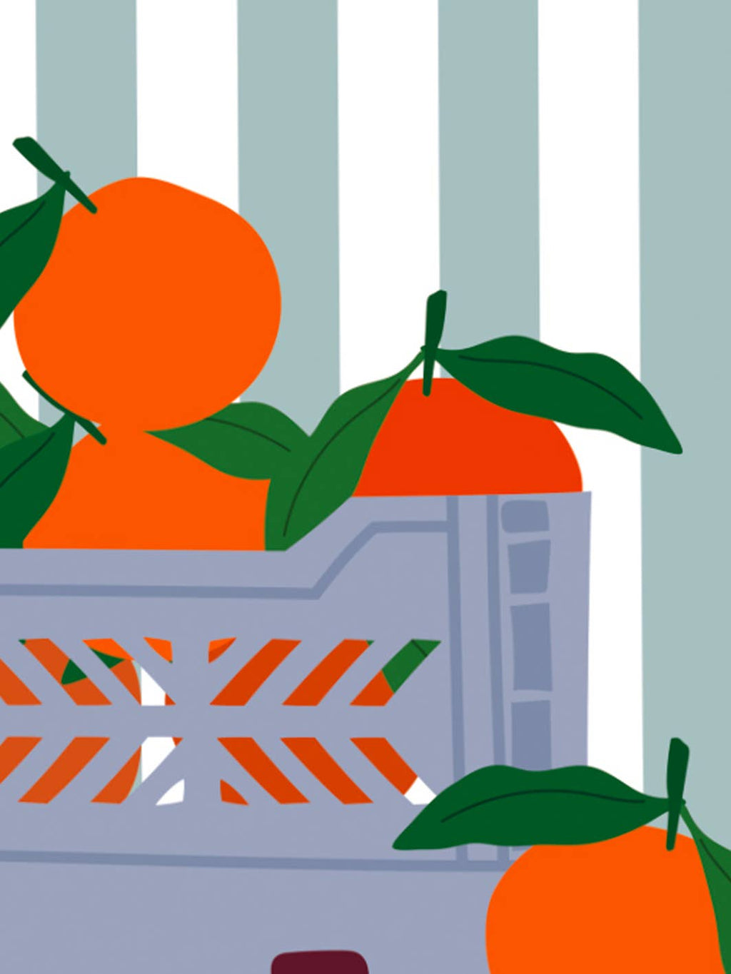 AFFICHE MANDARINES - A5