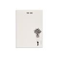 Bloc-notes Flower Girl en papier recyclé