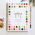 Cahier de peinture à l’aquarelle de Noël