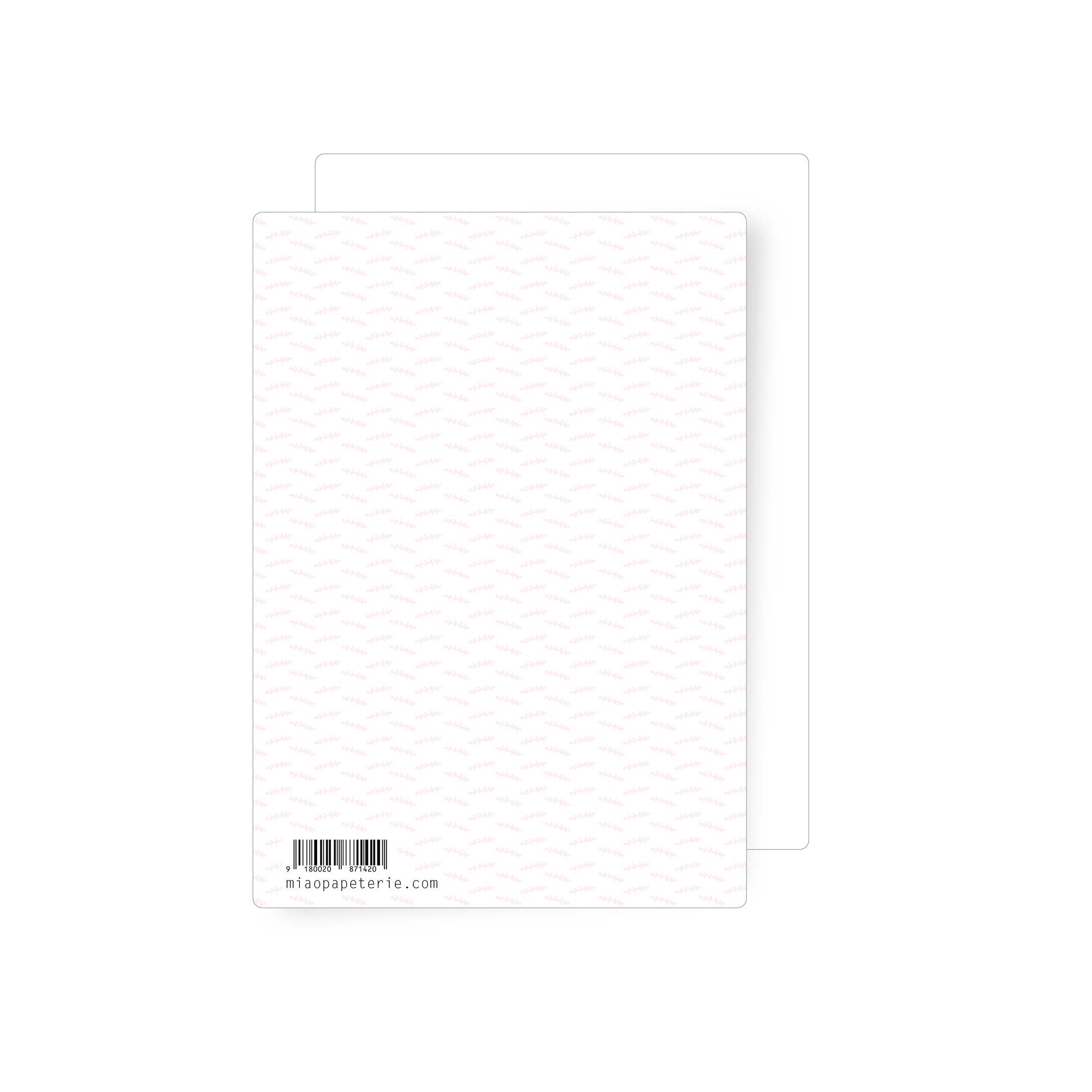 Aime-toi | Carte postale: Avec enveloppe et couverture en cellophane