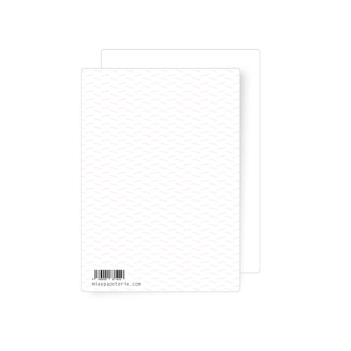 Aime-toi | Carte postale: Avec enveloppe et couverture en cellophane